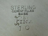 Fina Sterling Silver Vase / Trophy for Avon Sales Contest 1959 #10 (#2481)