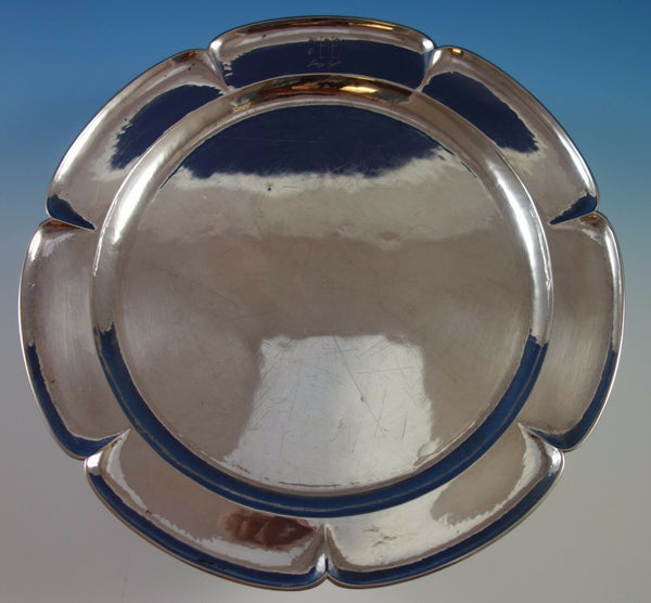 Kalo Sterling Silver Sandwich / Cookie Plate Handwrought & Hammered #33S (#1578)