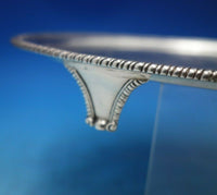 Thomas Richards English Georgian Sterling Silver Salver Tray BC w/Crest (#6812)