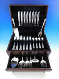 Tele by Mylius Brodrene Silver Flatware Set Service 40 pcs Norwegian Pierced