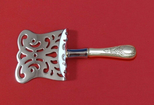 Windsor Castle by Tuttle Sterling Silver Petit Four Server HHWS  Custom Made 6"