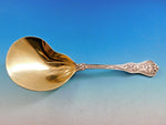 Olympian by Tiffany and Co Sterling Silver Berry Spoon Gold Washed Conch 9 1/4"