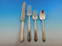 Park Avenue by Manchester Sterling Silver Flatware Set Service 59 pcs S Mono