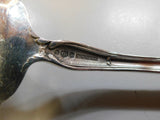 Meadow Rose By Wallace Watson Sterling Silver Cold Meat Fork Pierced 7 3/4"