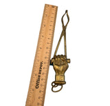 Brass Victorian Skirt Lifter with Hand 6 5/8" (#J1337)