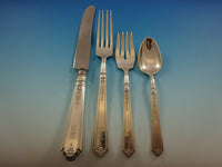 Princess Patricia by Durgin Sterling Silver Flatware Set 8 Service 93 Pcs M Mono