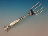 Romance of the Sea by Wallace Sterling Silver BBQ Serving Fork 7 3/4" Custom