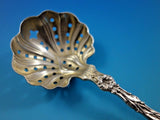 Lily by Whiting Sterling Silver Sugar Sifter Gold Washed 5 1/2" Antique