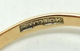 10k Gold Round .91ct Genuine Natural Tanzanite Ring (#J3806)