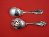 Love Disarmed by Reed and Barton Sterling Silver Salad Serving Set Old 11"