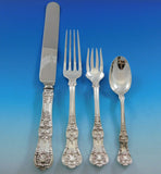 English King by Tiffany Sterling Silver Flatware Set for 8 Service 127 pc Dinner