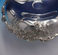 Dominick and Haff Sterling Silver Compote Pair Raised Hand Chased c.1903 (#4800)