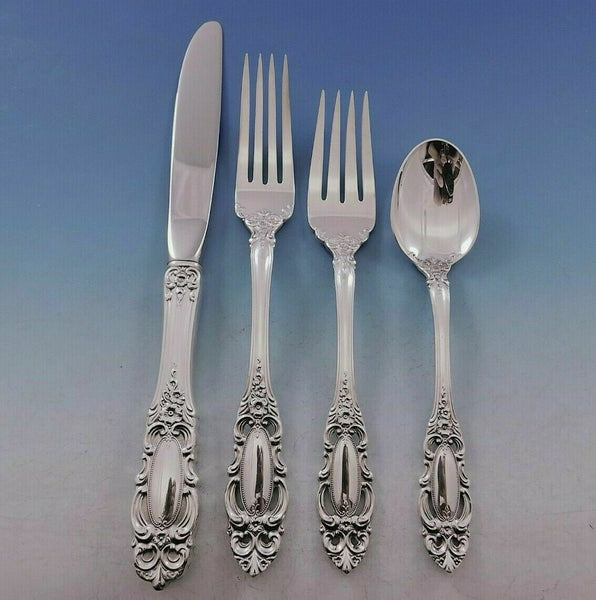 Grand Duchess By Towle Sterling Silver Regular Size Place Setting(s) 4pc