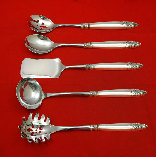 Empress by International Sterling Silver Hostess Set 5pc HHWS  Custom Made