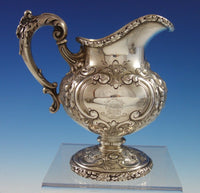 Flora by Reed & Barton Sterling Silver Tea Set 4pc #575A (#2851) Antique