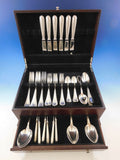 Perles by Christofle France Silverplate Flatware Set for 6 Dinner Service 43 pcs