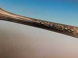 Medici Old By Gorham Sterling Silver Berry Spoon Goldwashed Brite-Cut 8 1/2"