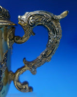 Graff Washbourne and Dunn Sterling Silver Tropy with Wood Gargoyles #634 (#5393)