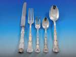 Wave Edge by Tiffany and Co. Sterling Silver Flatware Set Service Dinner 25 Pcs