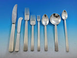 Bernadotte by Georg Jensen Sterling Silver Flatware Set Service 72 pcs Dinner