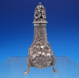 Repousse by AG Schultz and Co Sterling Silver Salt Pepper Shaker Set 2pc #7690