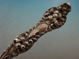 Old Orange Blossom by Alvin Sterling Silver Preserve Spoon 7 3/4"