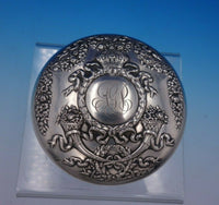 Empire by Durgin Sterling Silver and Cut Crystal Dresser Jar #1017 (#4913)