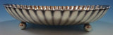 Gorham Sterling Silver Bowl Oval Fluted with Four Ball Feet #A42603 (#1389)