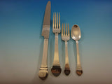 Gebelein Sterling Silver Flatware Set Service Boston Arts and Crafts 91 Pcs Rare