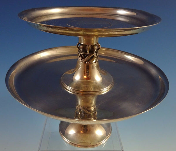 La Paglia by International Sterling Silver Compote 2pc Set #118 (#1267)