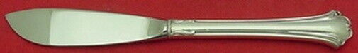 English Chippendale by Reed and Barton Sterling Silver Master Butter HH 7 3/8"