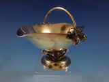 Georg Jensen Sterling Silver Midcentury Modern Sugar Basket 3D Detailing #235B
