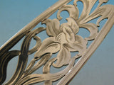Majestic by Alvin Sterling Silver Jelly Cake Server with Orchid on Blade 8 1/2"