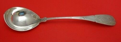 Medallion by William Gale Sterling Silver Soup Ladle 12 1/2"