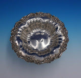 Black Starr and Frost Sterling Silver Fruit Bowl with Flower Border #675 (#4744)