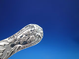 Coin Silver Folding Pocket Knife Floral Motif and Scrollwork Vintage (#6680)