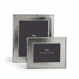 Michael Aram Hammertone 8x10 Nickelplate Photo Picture Frame - 122569