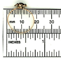 10k Yellow Gold Genuine Natural Bohemian Garnet Ring (#J4791)