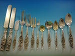 Lily of the Valley by Whiting Sterling Silver Flatware Set Service 107 PC Dinner