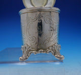 John Evans English Sterling Silver Mustard Pot w/Lid and Handle c.1846 (#3869)