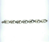 Vintage Sterling Saddled Horse Bracelet (#J5482)