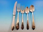 Pointed Antique by D&H / R&B Sterling Silver Flatware Set Service w/ R&B Stamp