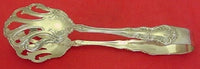 Old Atlanta by Wallace Sterling Silver Ice Tong Fancy Pierced 7"