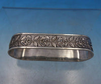 Rose by Kirk Sterling Silver Napkin Ring #19 2 3/4" x 1" .7 ozt. (#6376)