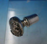 Chrysanthemum by Shiebler Sterling Silver Liquor Bottle #2319 7.3 ozt. (#5482)