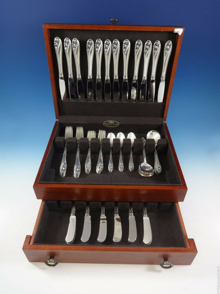 Lily of the Valley by Gorham Sterling Silver Flatware Set Dinner Size Service 12