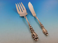 Lily by Frank Whiting Sterling Silver Flatware Service for 8 Set 48 pcs Floral
