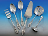 Rose Point by Wallace Sterling Silver Essential Serving Set Large Hostess 6-pc