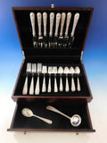 Repousse by Kirk Sterling Silver Flatware Set for 8 Service 34 pieces Dinner
