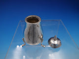 Mexican Sterling by R and R Sterling Silver Salt Dip and Pepper Set 3pc (#4447)